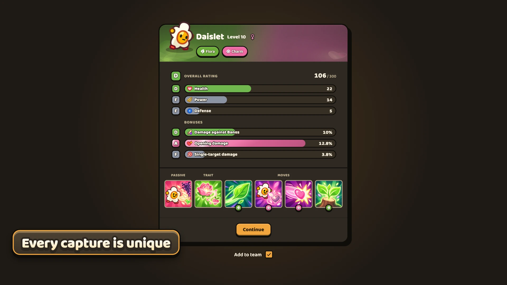 Every capture is unique